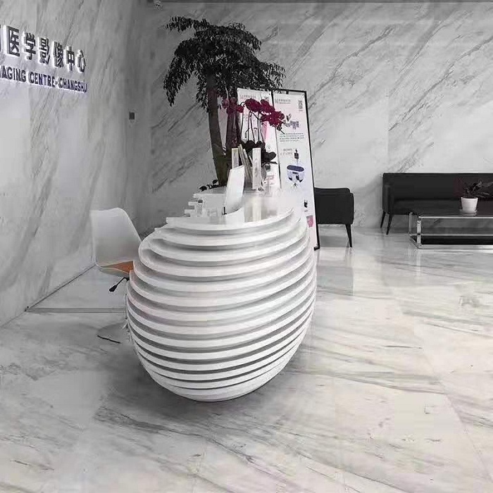 魚形烤漆前臺